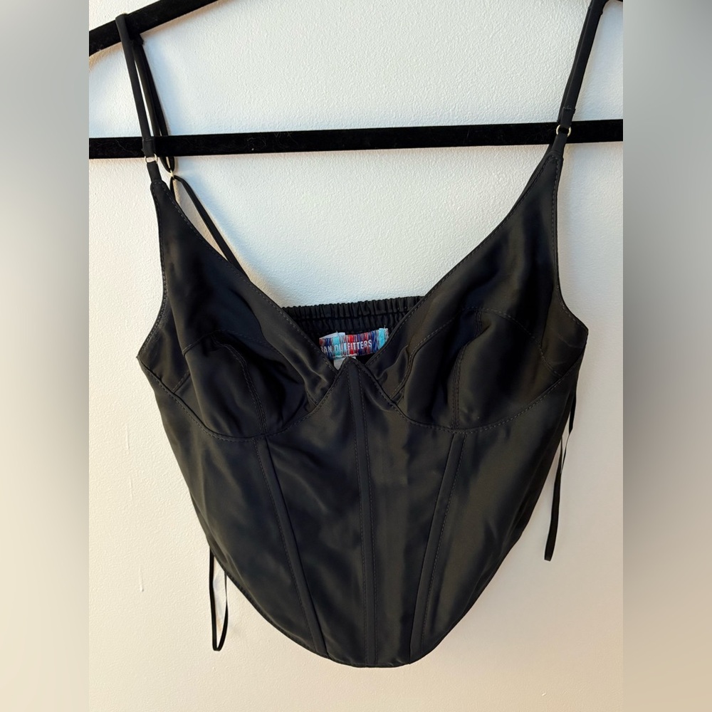 Urban Outfitters Black Corset Top